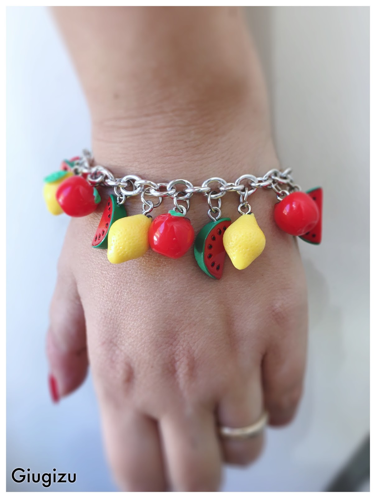 Giugizu's corner Fruit salad Jewelry set Parure (siamo) alla frutta )