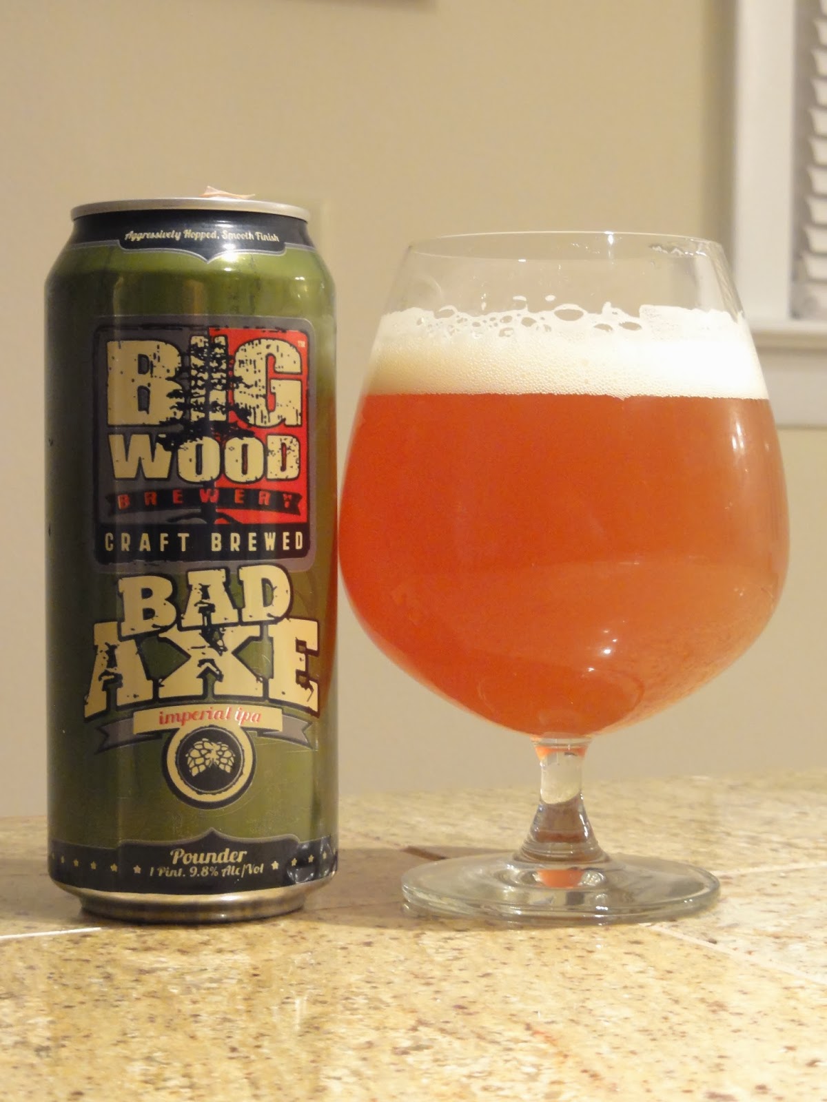 Mike's Brews Bad Axe Imperial IPA