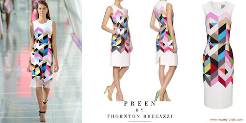 Princess Victoria Style Preen By Thornton Bregazzi-Pencil Issy Dress