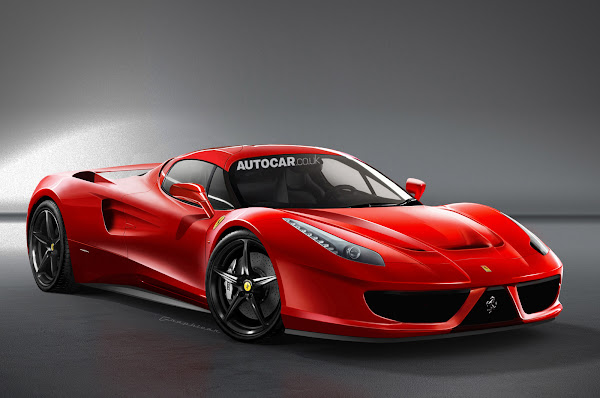 Ferrari F150 Supercar at Detroit Auto Show 2013