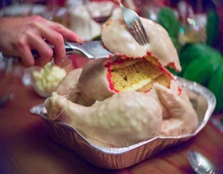 Ravola Kalkun Indonesia: Wow ! Ternyata Ada Kue yang Mirip Daging Kalkun