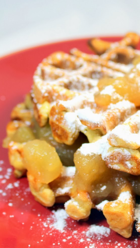 52 Ways to Cook EASY Cinnamon Apple Waffles 52 Breakfast Ideas