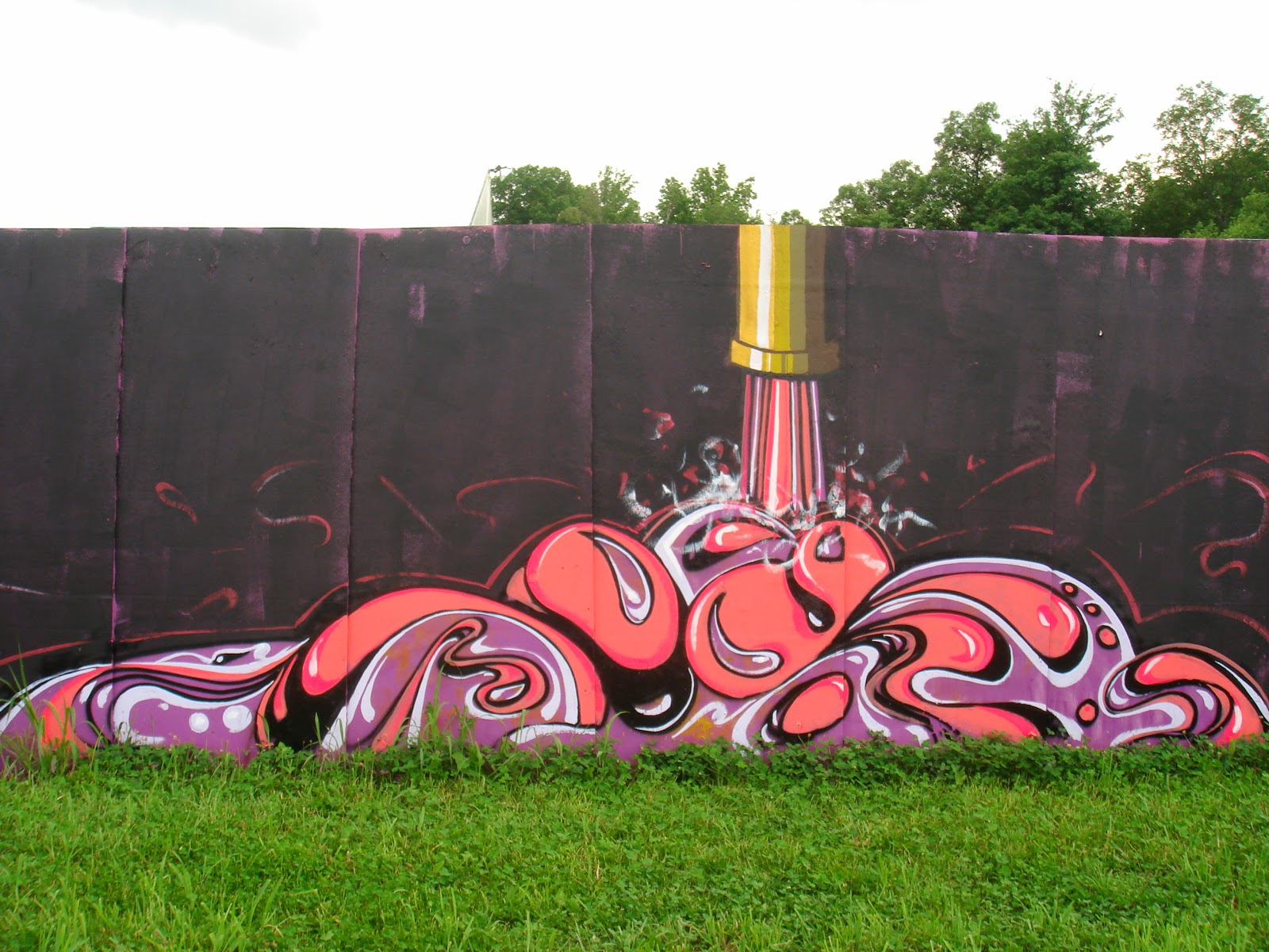 Bonnaroo Oil Spill Art 2010