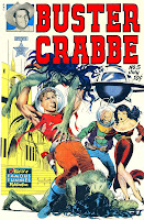 Buster Crabbe v1 #5 golden age comic book cover art by Frank Frazetta