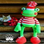 patron gratis rana amigurumi | free pattern amigurumi frog