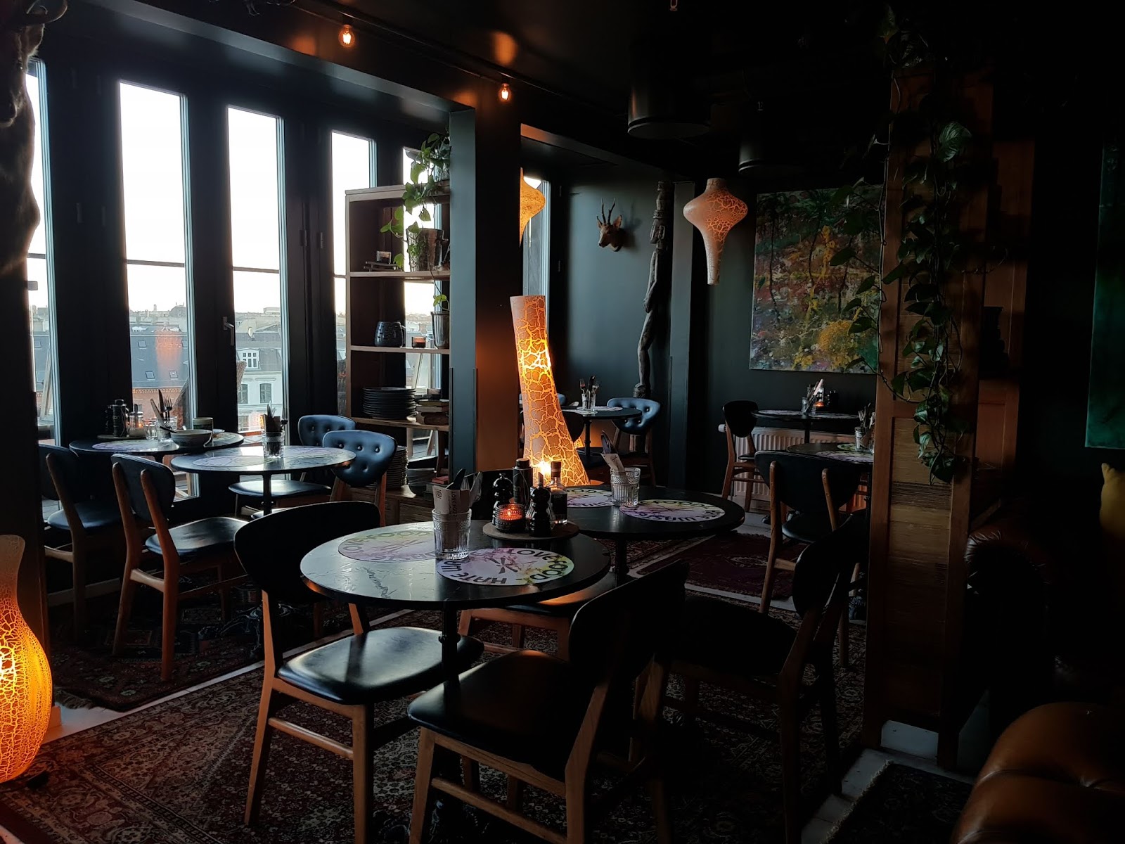 Manon Les Suites Rooftop Cafe - Eco friendly Hotel Review - Sustainable travel Copenhagen