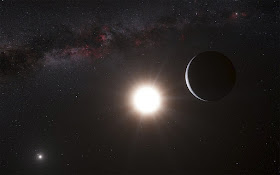 exoplaneta orbitando estrela mãe