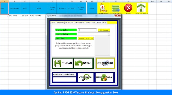 Download Aplikasi Ppdb 2016 Excel Fitur Input Dan Edit Photo Download Aplikasi Ppdb 2016 Excel Fitur Input Dan Edit Photo