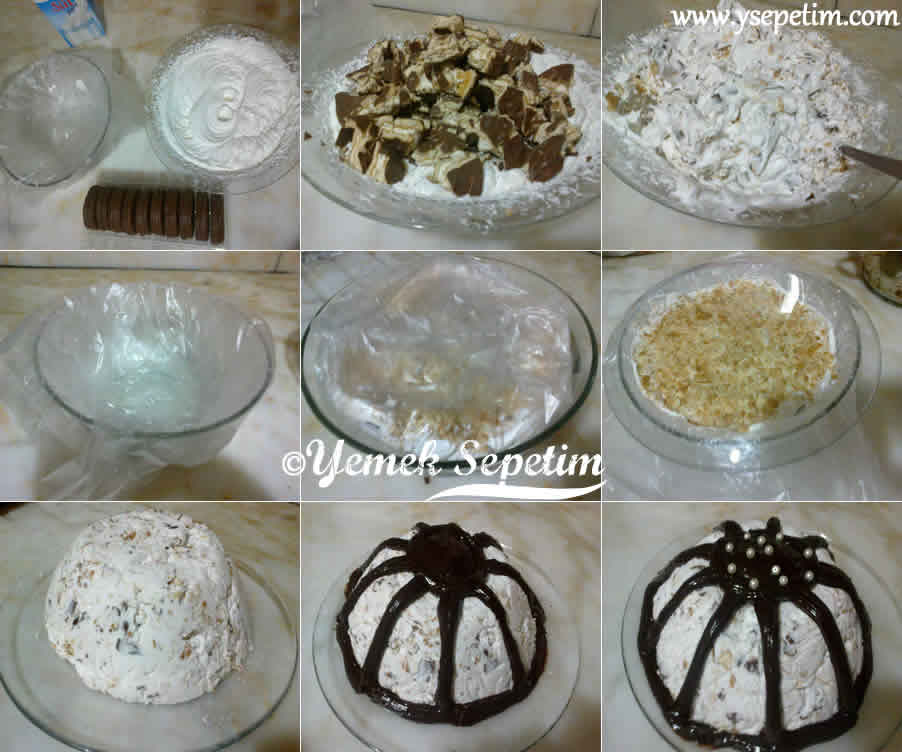 Halleyli Pasta Tarifi Yemek Sepetim