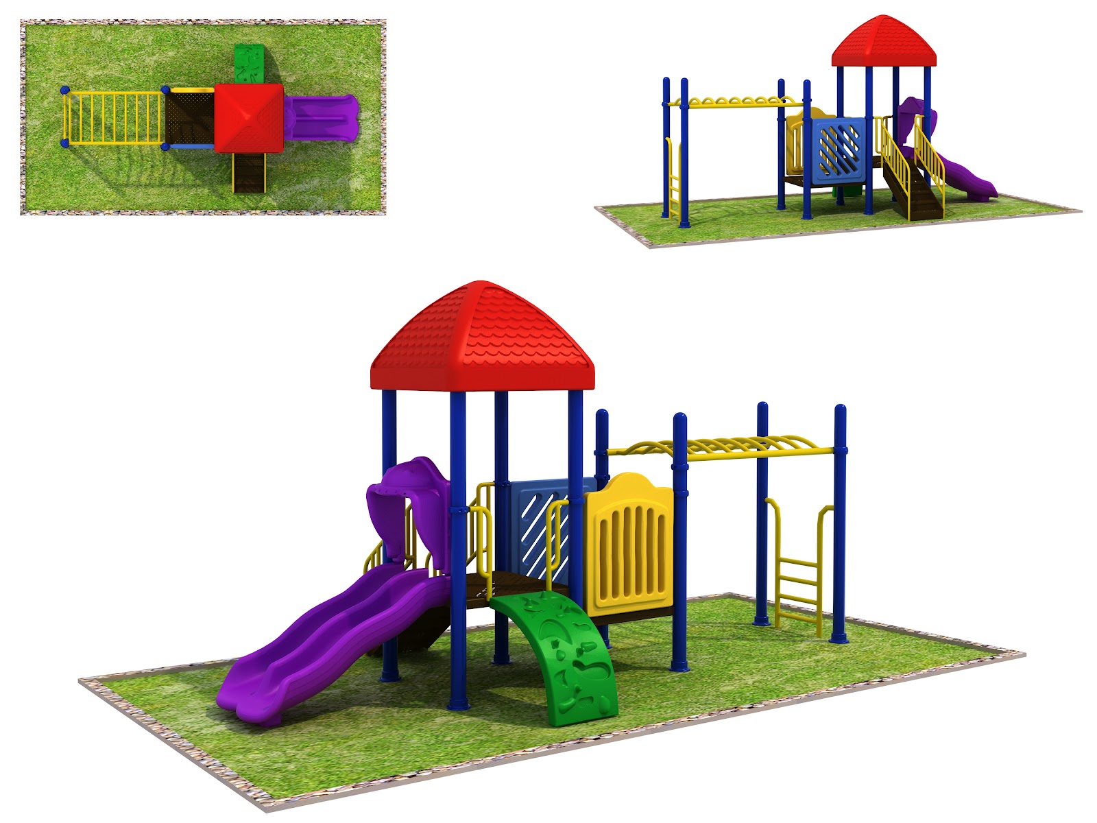 EDU Zone Playground Metal