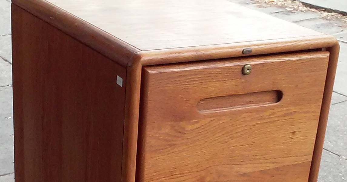 UHURU FURNITURE & COLLECTIBLES SOLD 18644 Encore 20" Wide 2Drawer Oak Hanging File 30