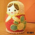 patron gratis matrioska amigurumi