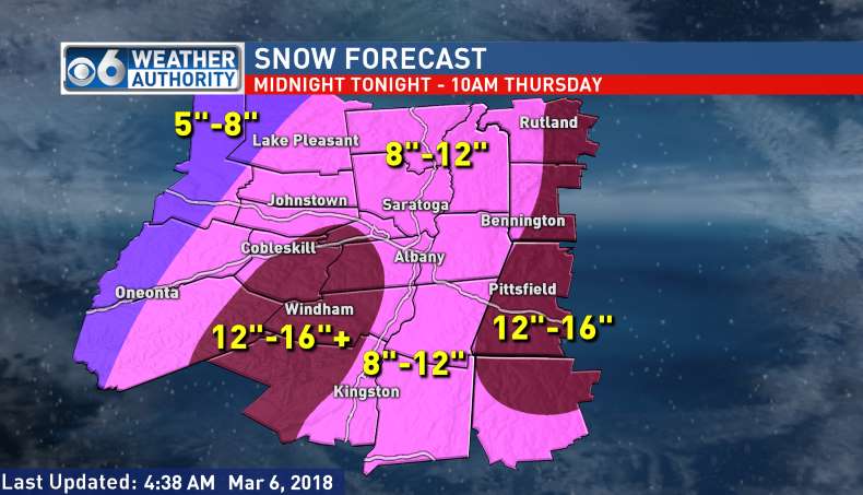 Greylock Snow Day: Winter Storm Warning for Wednesday and Thursday 