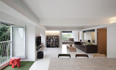 Apartamento con decoración minimalista