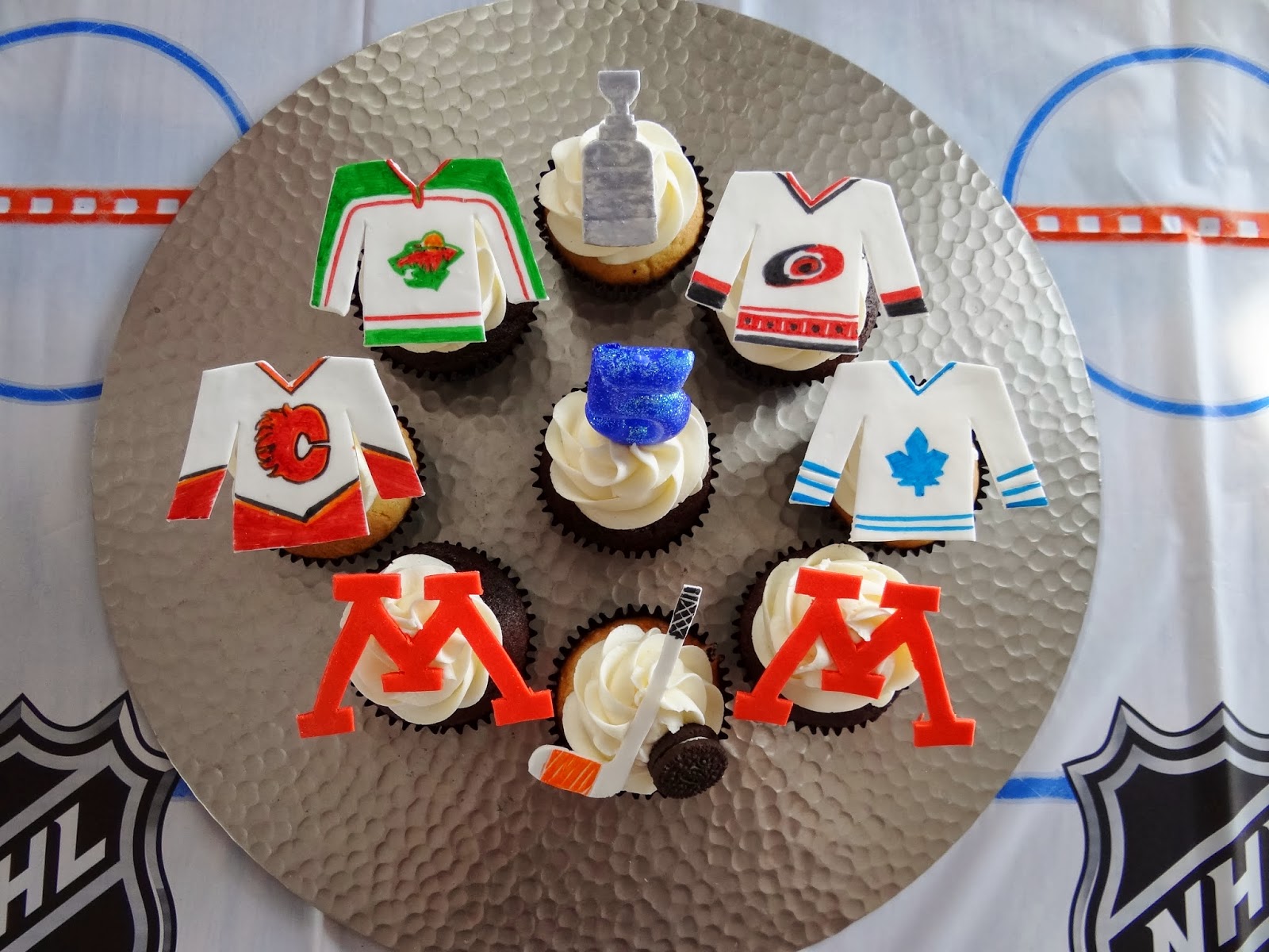 Libby's Cupcakes Etc Hockey Cupcakes