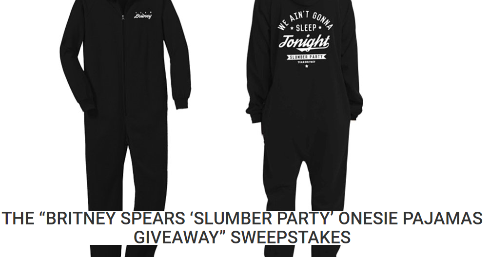 britney spears onesie