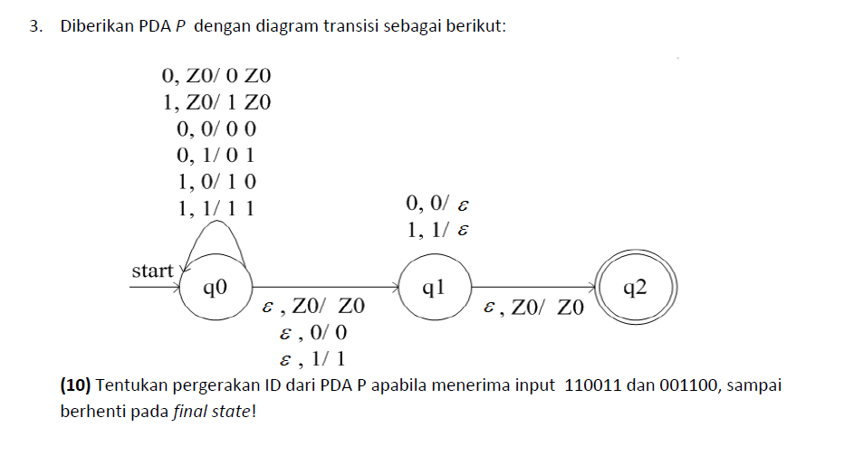 Soal Dan Jawaban Teori Bahasa Dan Automata Juru Soal