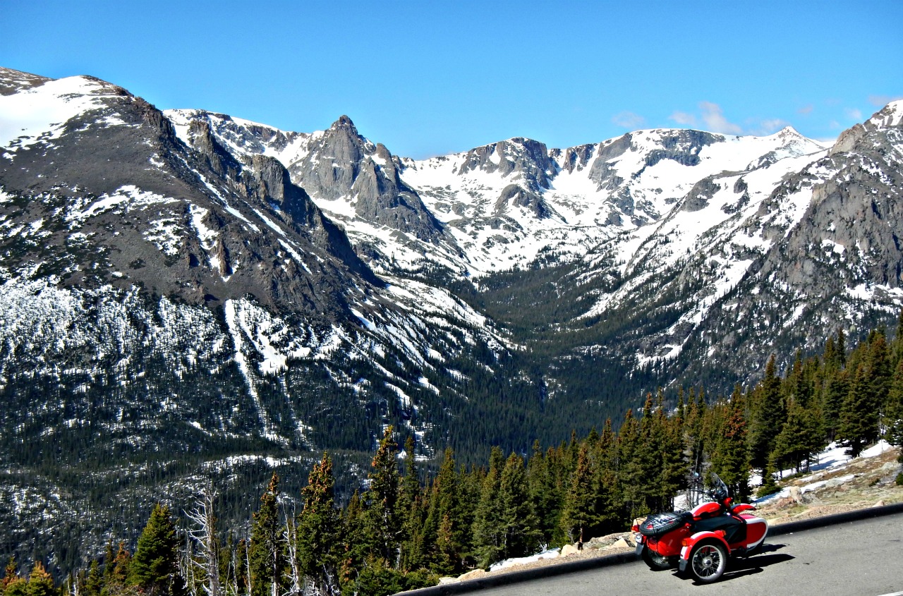 A Redleg's Rides Uraling Trail Ridge Road, Rocky Mountain National Park