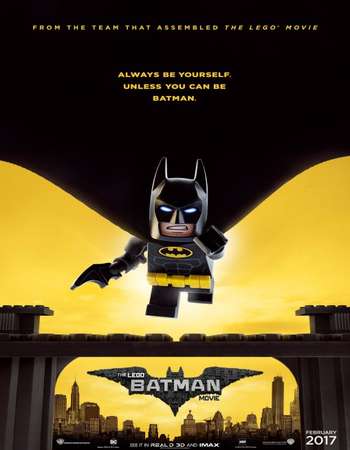 Poster Of The LEGO Batman Movie 2017 English 700MB HDCAM x264 Free Download Watch Online downloadhub.in