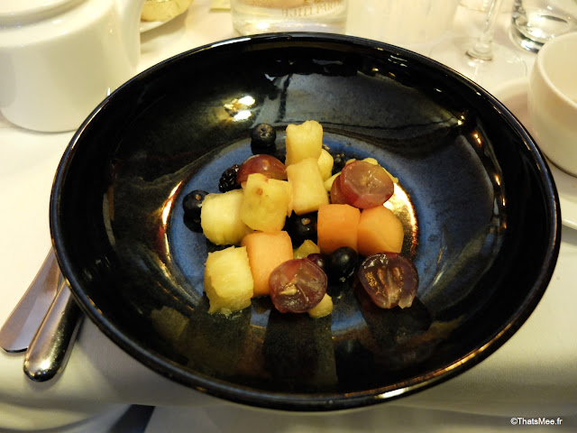 dessert salade de fruits  brunch hotel particulier montmartre Paris 18eme