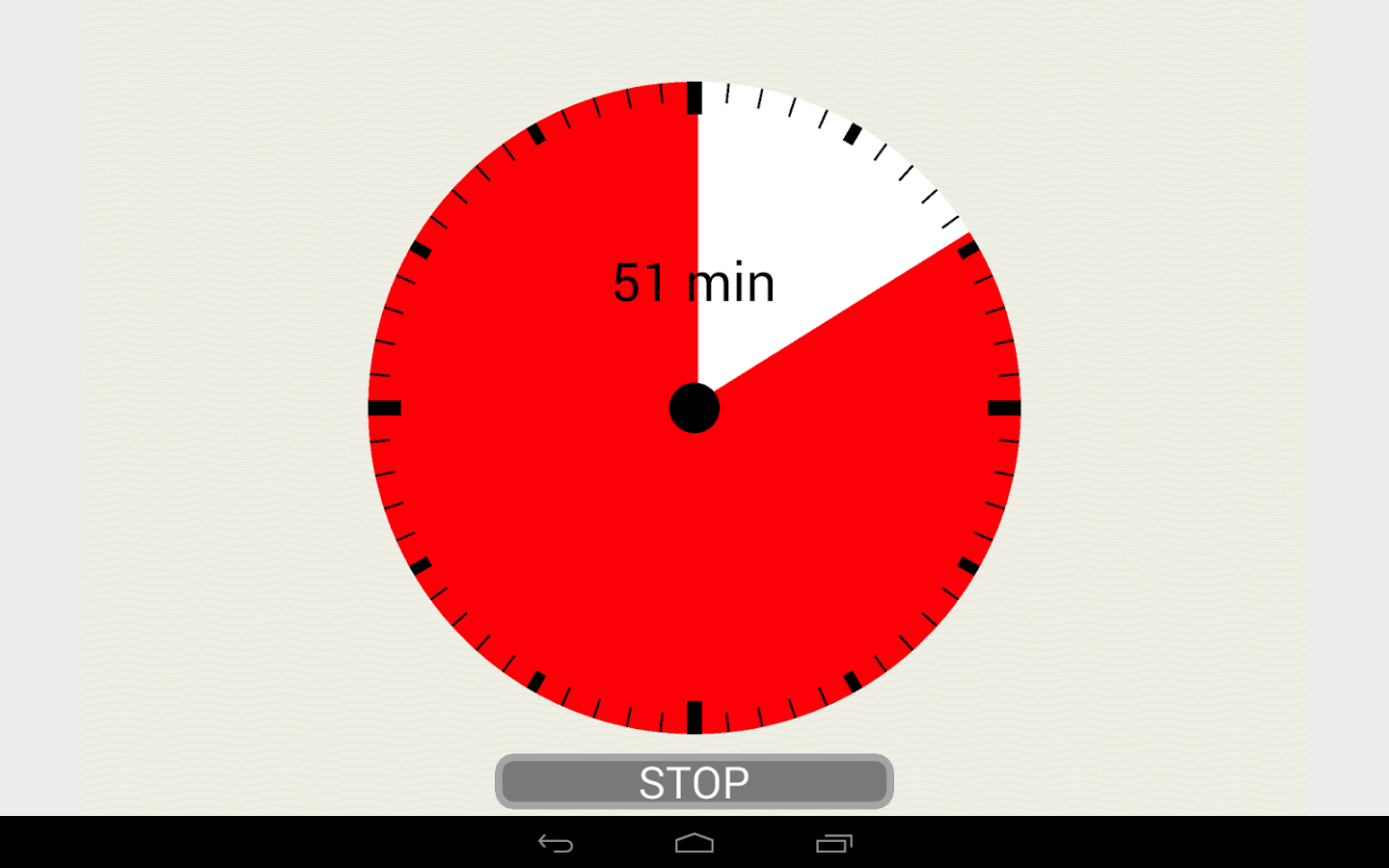 visual timer clock