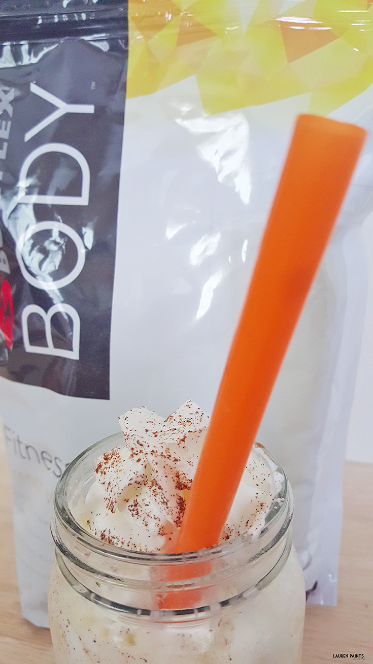 Try this healthy & delicious fall treat: A Pumpkin Spice Protein Shake made with Bowflex Body is the perfect way to indulge your sweet tooth and supplement your nutriiton with tons of essential vitamins & nutrients!