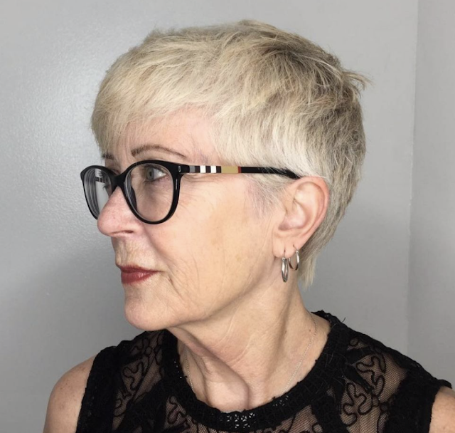 2019 short hairstyles for women over 70