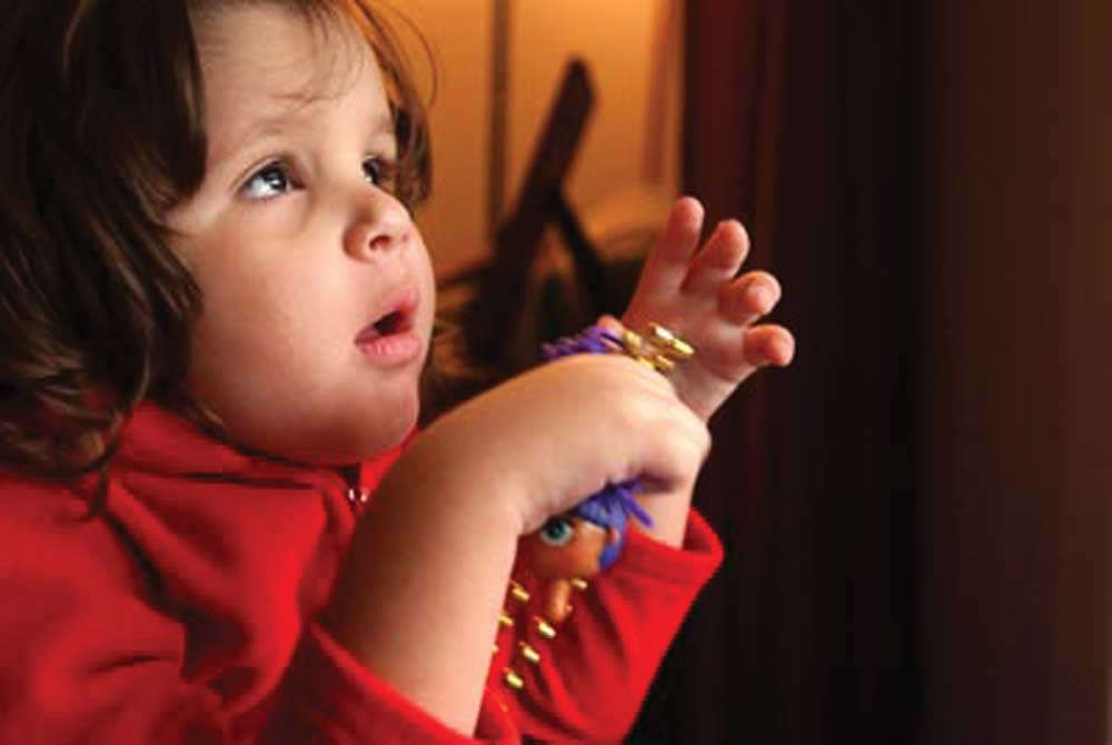 Wheelchaired bursts... Autism symptoms