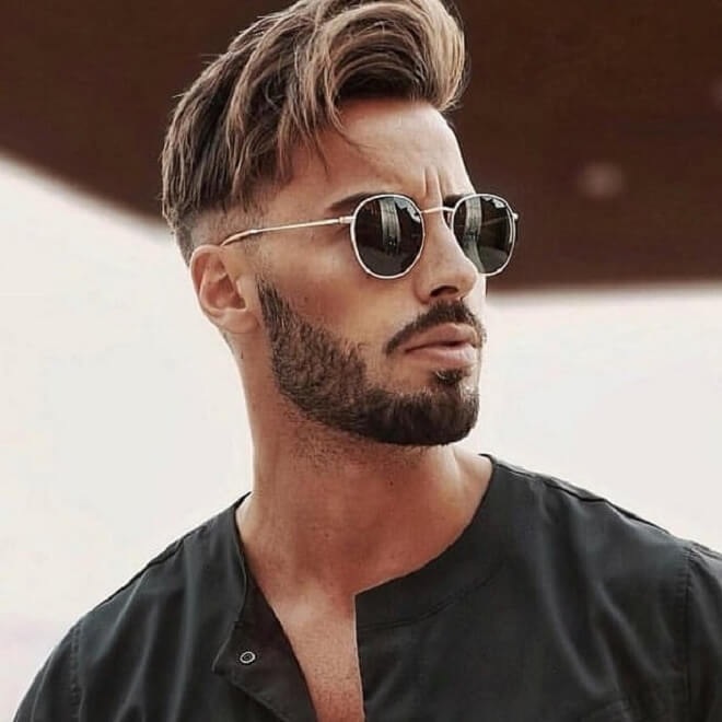 Modele barbe homme courte