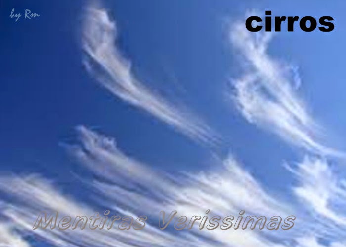 Nuvens cirros (Ci) - altas e estratiformes