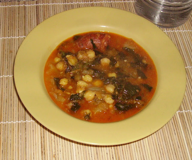 ThermoÉcija GUISO DE GARBANZOS Y ESPINACAS