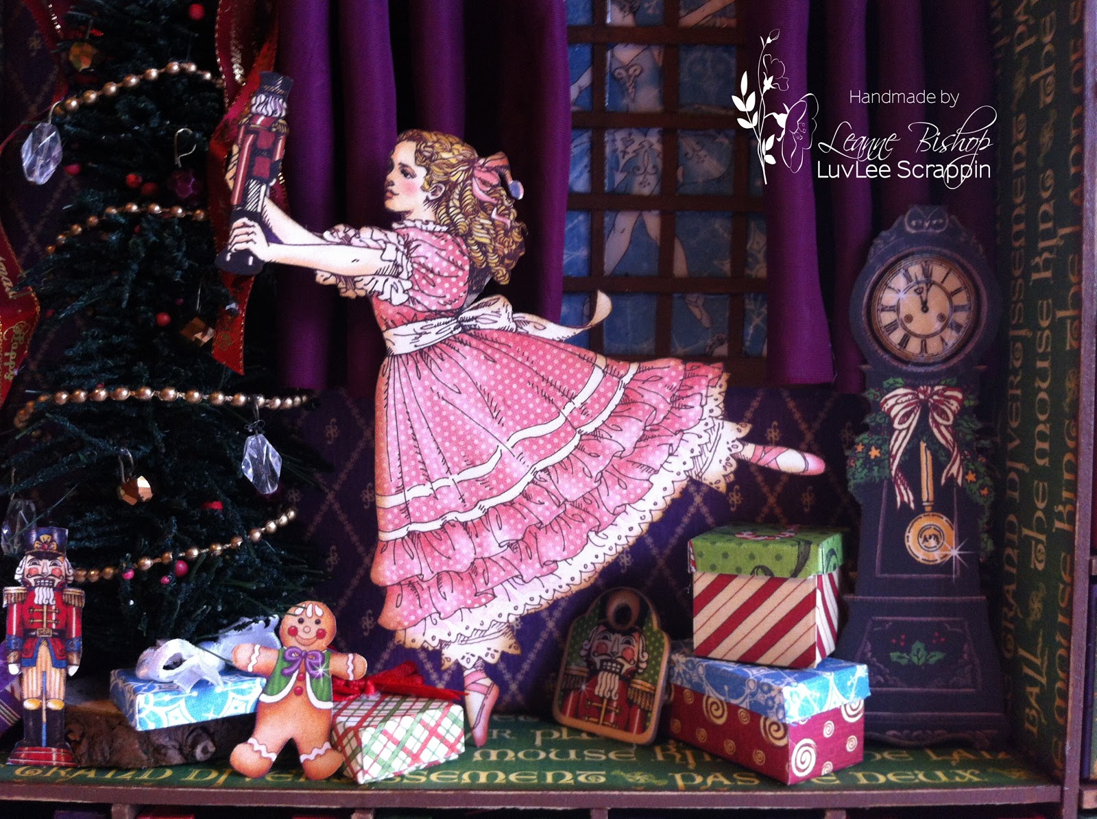 LuvLee Scrappin Graphic 45 Nutcracker Sweet Advent Calendar
