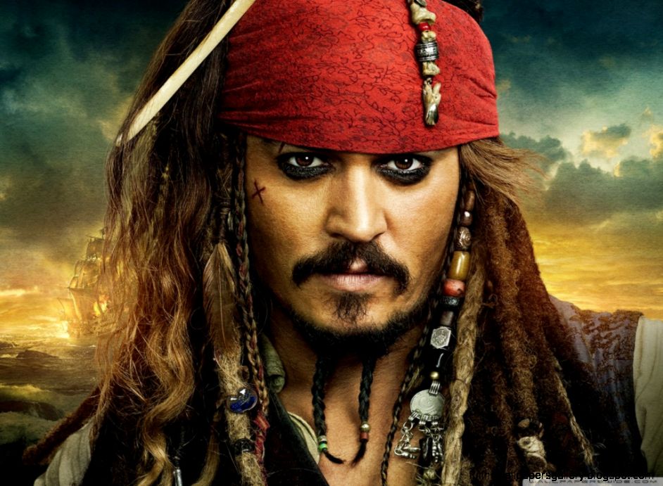 Pirates Of The Caribbean 4 Jack Sparrow Wallpaper