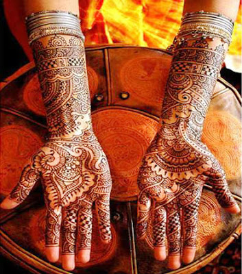 Amazing Indian Bridal Henna Design