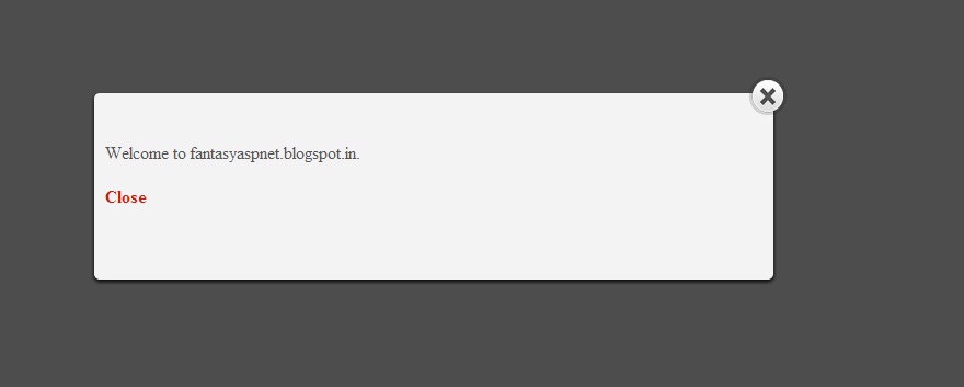 modal popup window modal popup window