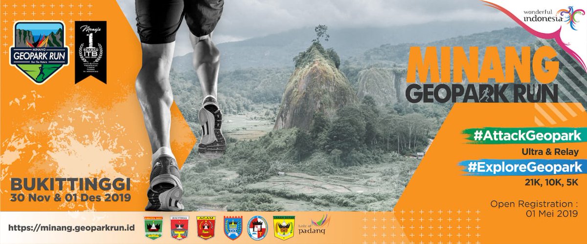🔍 Minang Geopark Run • 2019 Minang Geopark Run • 2019