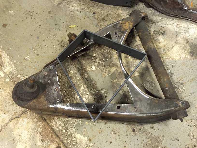 66 C10 Boxed lower control arms