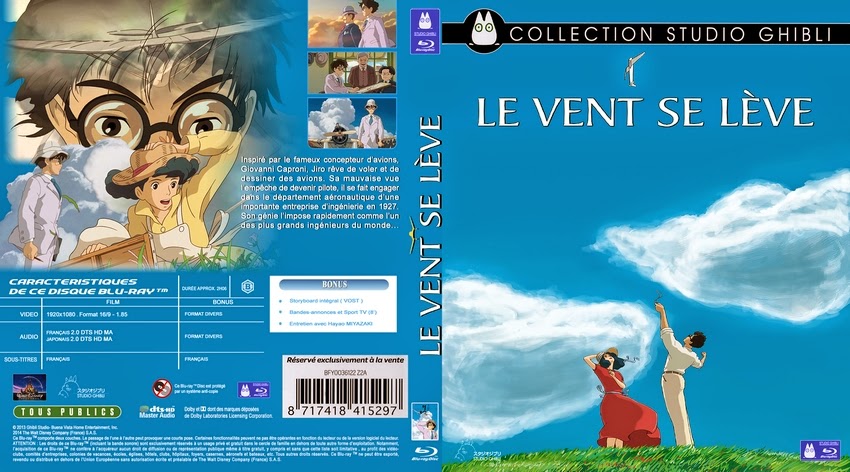 BLU-RAY JAQUETTES BLU-RAY: Le vent se lève