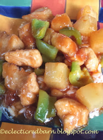 Eclectic Red Barn: Healthy sweet and sour chicken