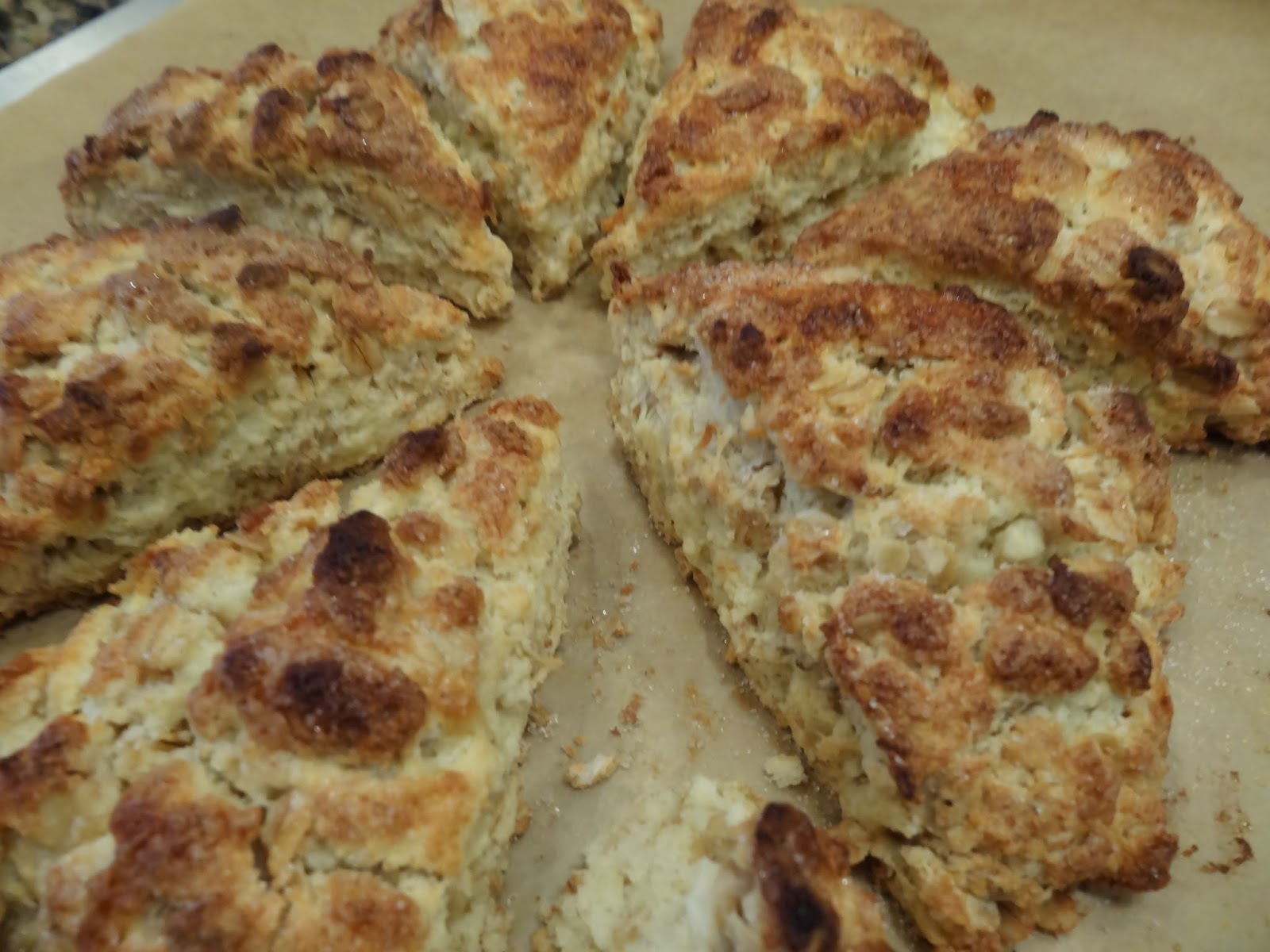 Glutenfree Oatmeal Scones