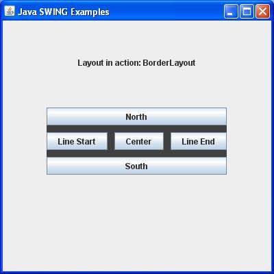 TUTORIAL PLATFORM: BorderLayout
