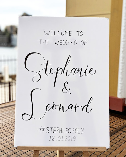 SYDNEY WEDDING STATIONERY SIGNAGE CALLIGRAPHY LETTERING INVITATIONS