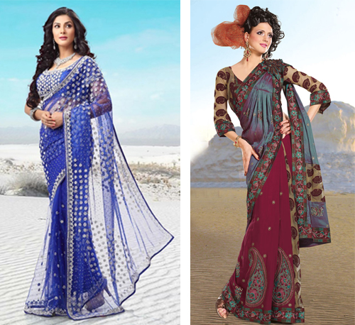 13 Gambar  Model Baju  Sari India Modern Terbaru 2019