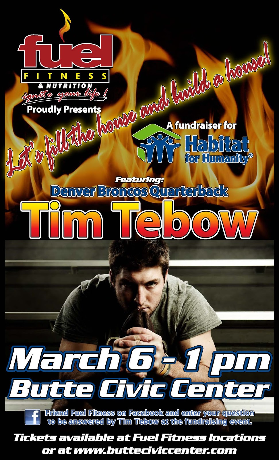 The Technocrat Tim Tebow Coming To Butte