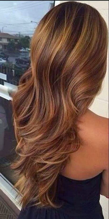 Dark Hair Colors With Blonde Highlights Hair Color