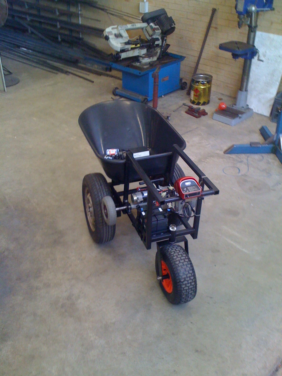 MetalWork Projects Electric Wheelbarrow