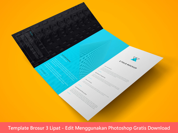 Template Brosur 3 Lipat Penerimaan Siswa Baru Psb Edit Menggunakan Photoshop Gratis Download Operator Sekolah