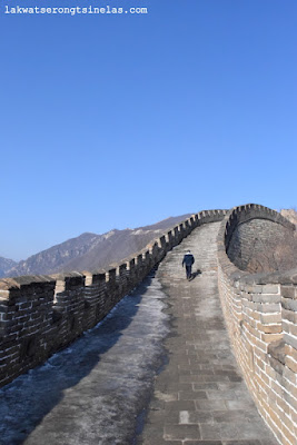 THE GREAT WALL OF CHINA AT MUTIANYU