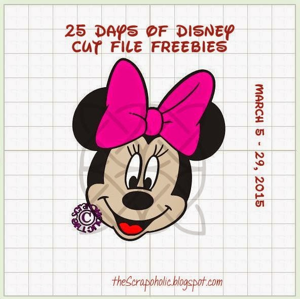 Download The Scrapoholic : 25 Days of Disney Cut File Freebies! Day 05