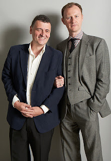 Steven Moffat and Mark Gatiss, co-creators of BBC 'Sherlock' Steven Moffat and Mark Gatiss, co-creators of BBC 'Sherlock'